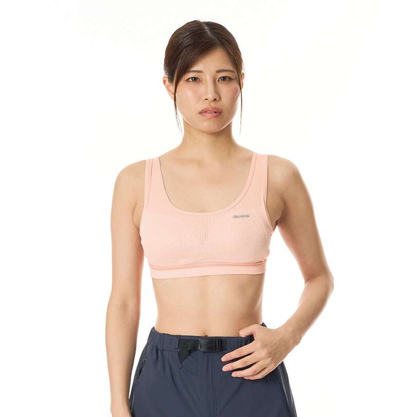 Women's Elemental Layer Bra,PALE CORAL, medium image number 2