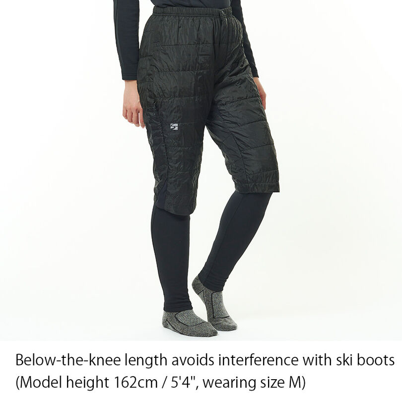 Women's Polygon UL Knee Pants,BLACK, medium image number 2