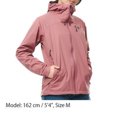 Women's Flow Wrap Hooded Jacket,BLUE GRAY, small image number 14