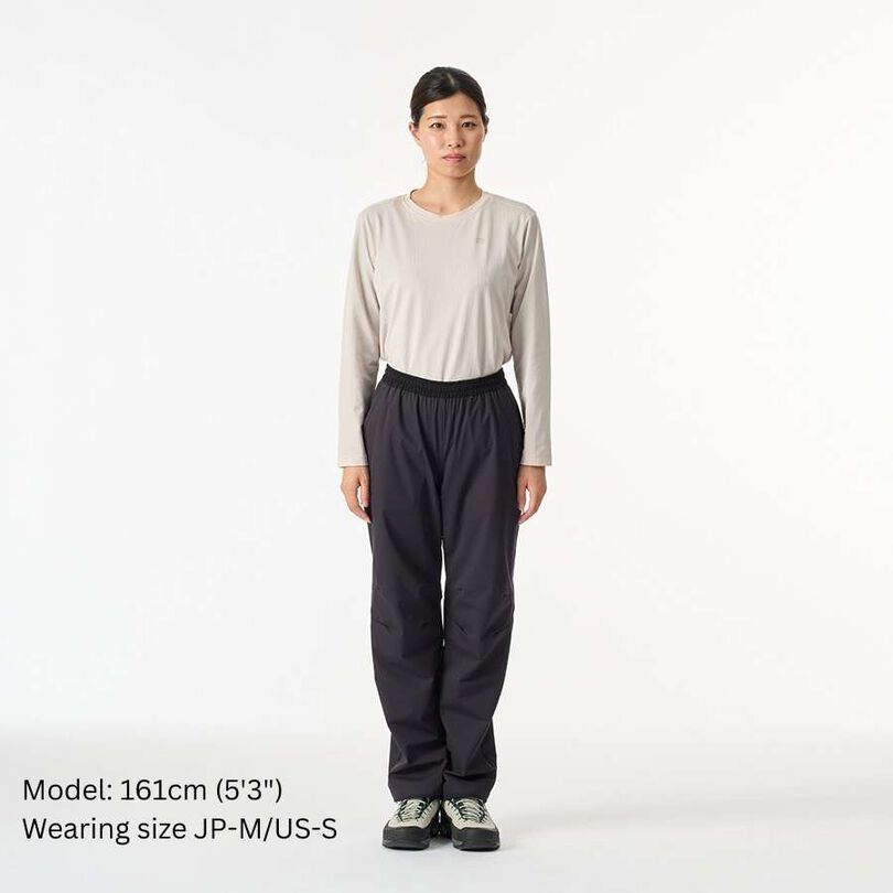 Women's Flow Wrap Pants,BLACK, medium image number 2