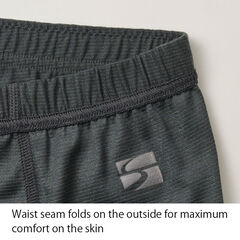 Men's Neoleaf Inner Half-tights,DARK GRAY, small image number 2