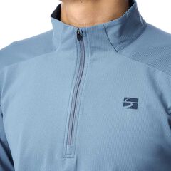 Men's Drought Quad Zip T Long Sleeve,OLIVE, small image number 3