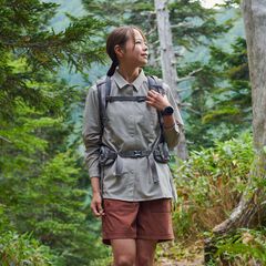 Women's Japanese Heritage Color Shirt,NAVY KIKYO, small image number 4