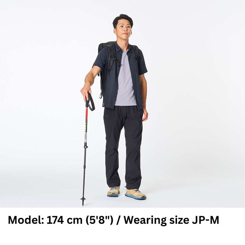 Men's Ramie Spin Knit Shirt Short Sleeve,DARK INDIGO, medium image number 4