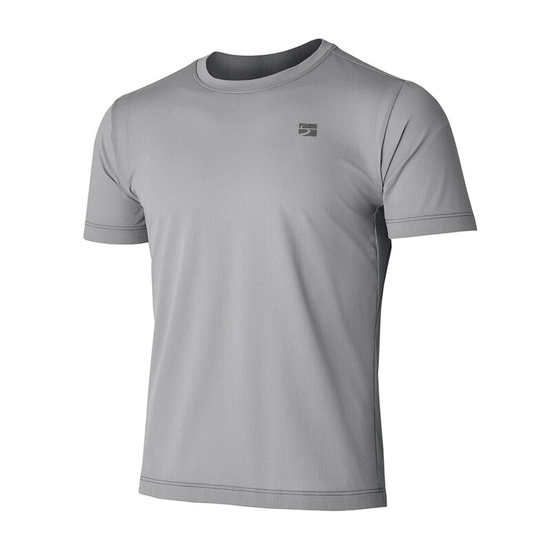 Men's Drought Quad Short Sleeve,ASH GRAY, medium image number 0