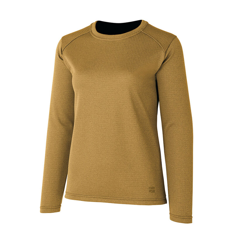 Women's Drought Largo Long Sleeve,GOLDEN OCHRE, medium image number 0