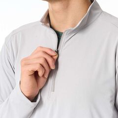 Men's Drought Shade Zip Neck,NAVY, small image number 13