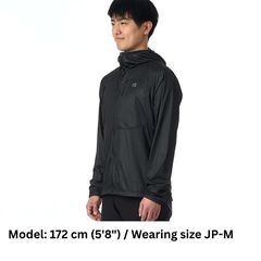 Men's Mu-Wrap Hooded Jacket,BLACK MICA, small image number 18