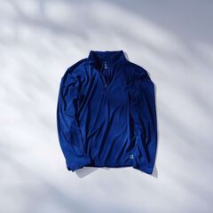 Men's Drought Shade Zip Neck,NAVY, small image number 4