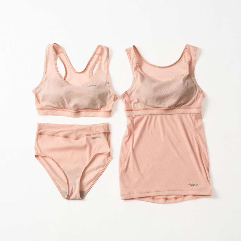 Women's Elemental Layer Bra,PALE CORAL, medium image number 3