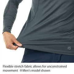 Women's Neoleaf Inner Long Sleeve,DARK GRAY, small image number 6