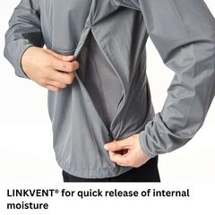 Women's Mu-Wrap Hooded Jacket,BLACK MICA, small image number 14