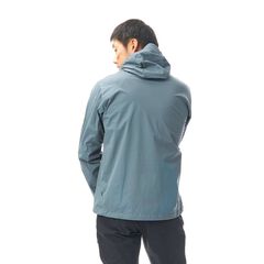Men's Flow Wrap Hooded Jacket,BLUE GRAY, small image number 31