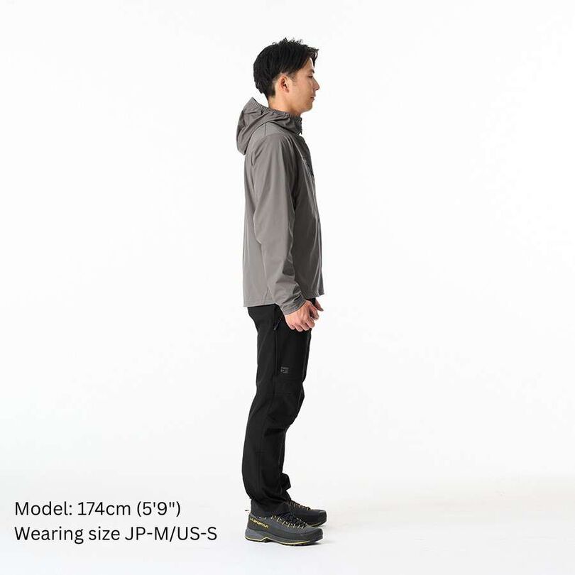 Men's Flow Wrap Hoodie,DEEP NAVY, medium image number 9