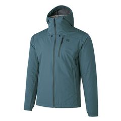 Men's Flow Wrap Hooded Jacket,BLUE GRAY, small image number 0