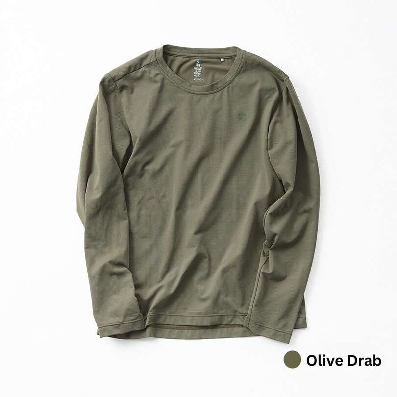 Men's Drought Quad Long Sleeve,OLIVE DRAB, medium