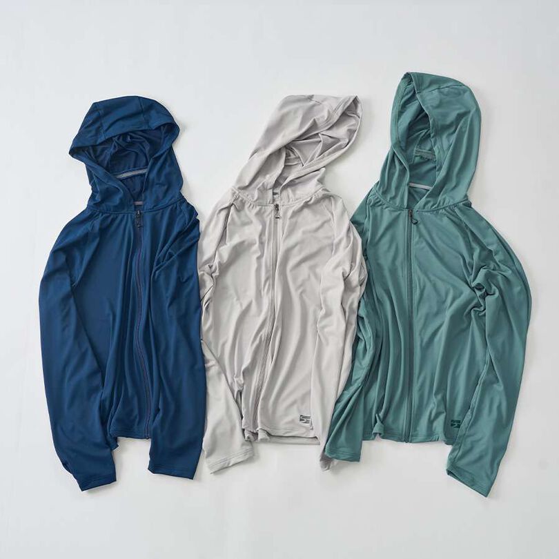 Men's Drought Shade Full Zip Hoodie,TURQUOISE GREEN, medium image number 3