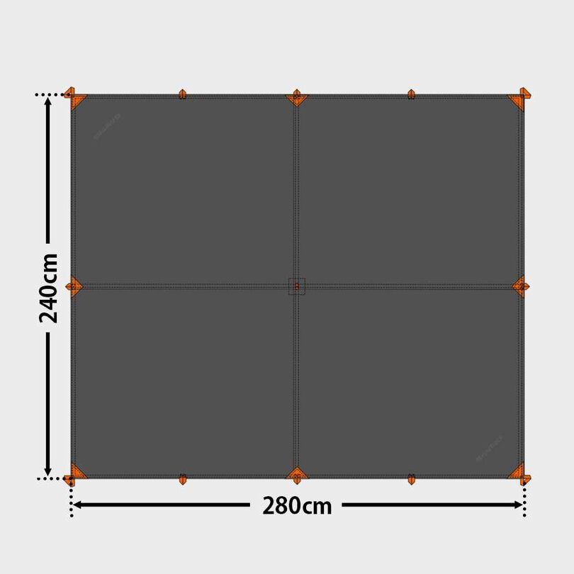 Gorge Tarp Mini,GREEN, medium image number 3