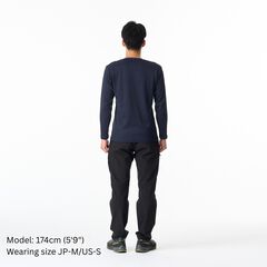 Men's Drought Thermo Long Sleeve,DEEP NAVY, small image number 4
