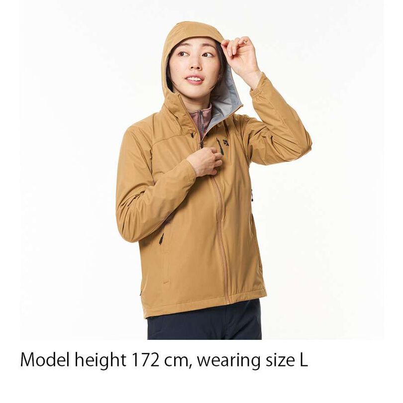 Women's Flow Wrap Hooded Jacket,BLUE GRAY, medium image number 13