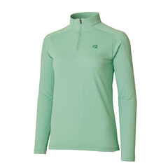Women's Drought Tough Zip Neck,NAVY, small image number 3