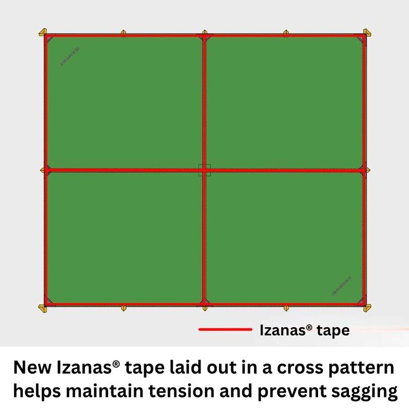 Gorge Tarp Mini,GREEN, medium image number 9