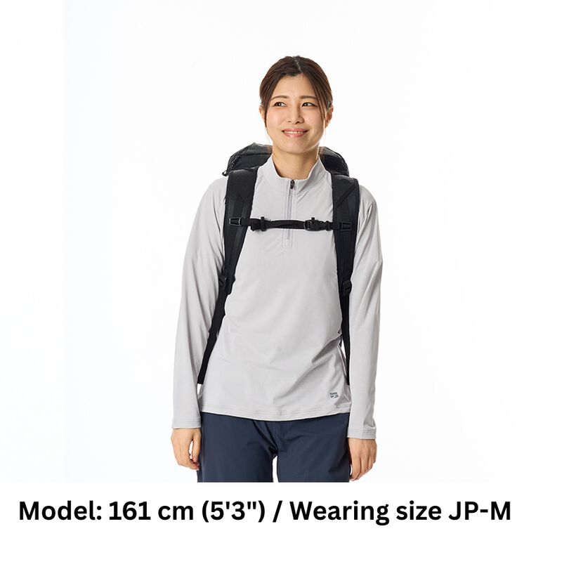 Women's Drought Shade Zip Neck,MIST GRAY, medium image number 15