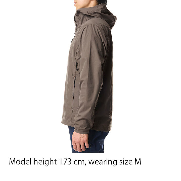 Flow Wrap Hooded Jacket BLCK M,BLACK, medium image number 13