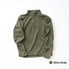 Men's Drought Quad Zip T Long Sleeve,OLIVE DRAB, small image number 4