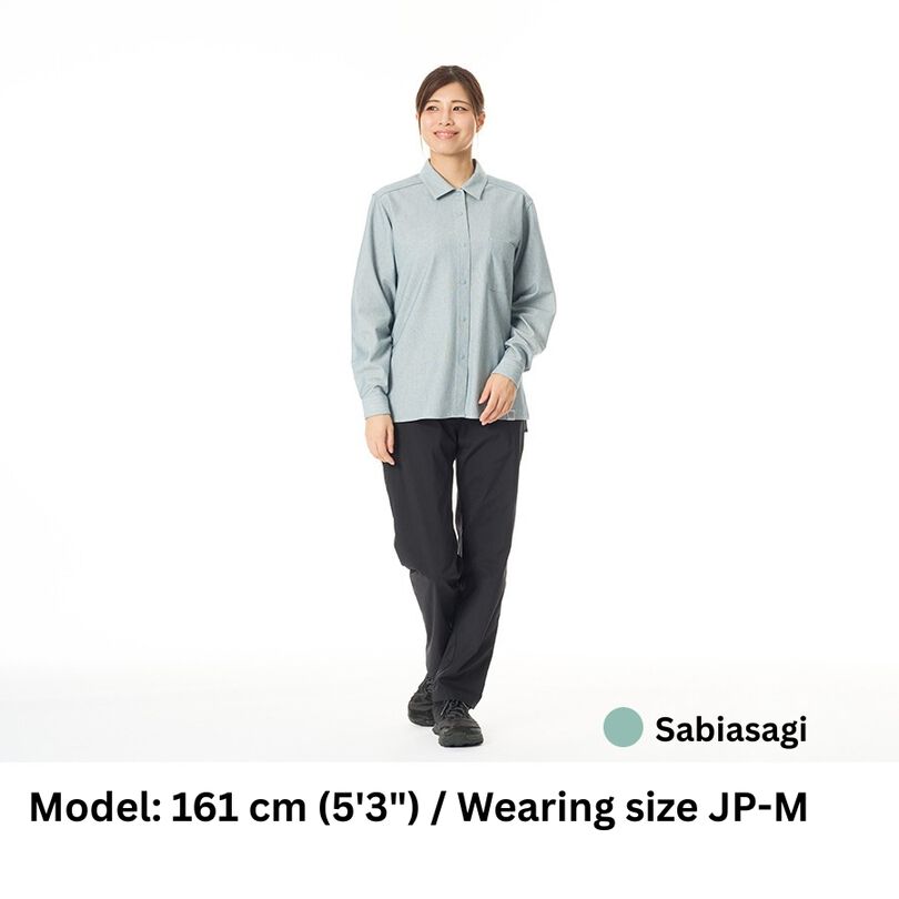 Women's Japanese Heritage Color Shirt,NAVY KIKYO, medium image number 28