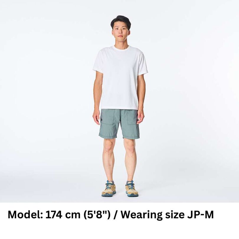 Men's Roaming Shorts,SMOKE GREEN, medium image number 6