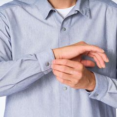 Men's Japanese Heritage Color Shirt,NAVY KIKYO, small image number 18