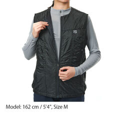 Women's Polygon UL Vest,BLACK, small image number 2