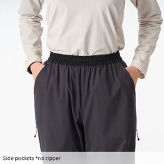 Women's Flow Wrap Pants,BLACK, small image number 13