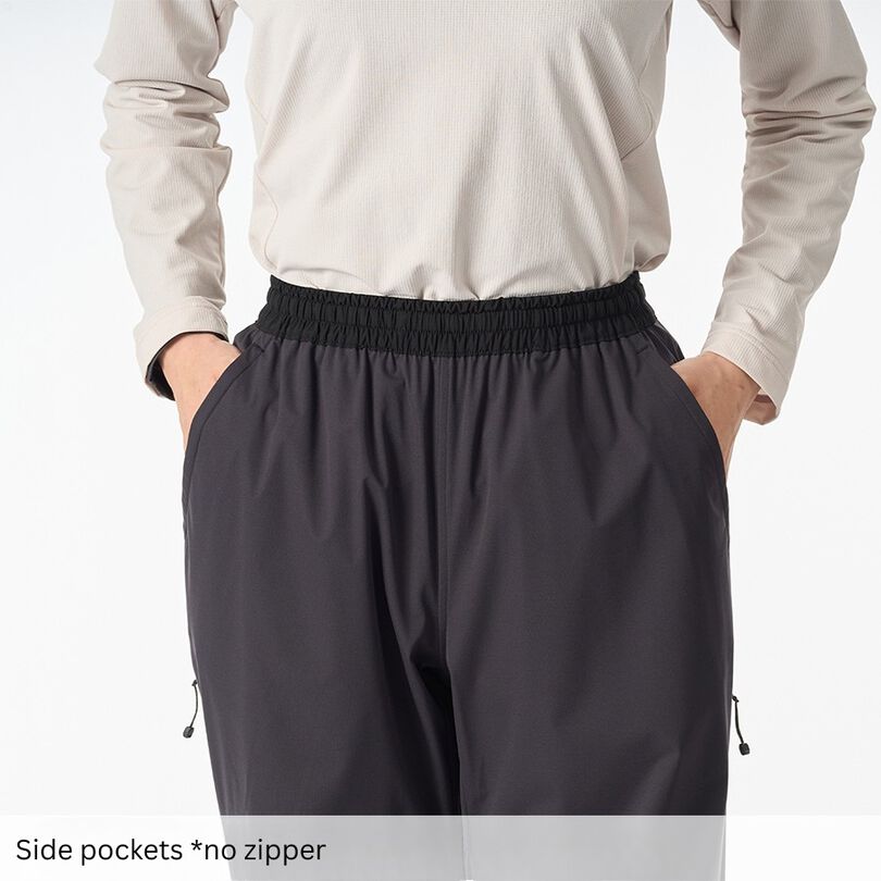 Women's Flow Wrap Pants,BLACK, medium image number 13