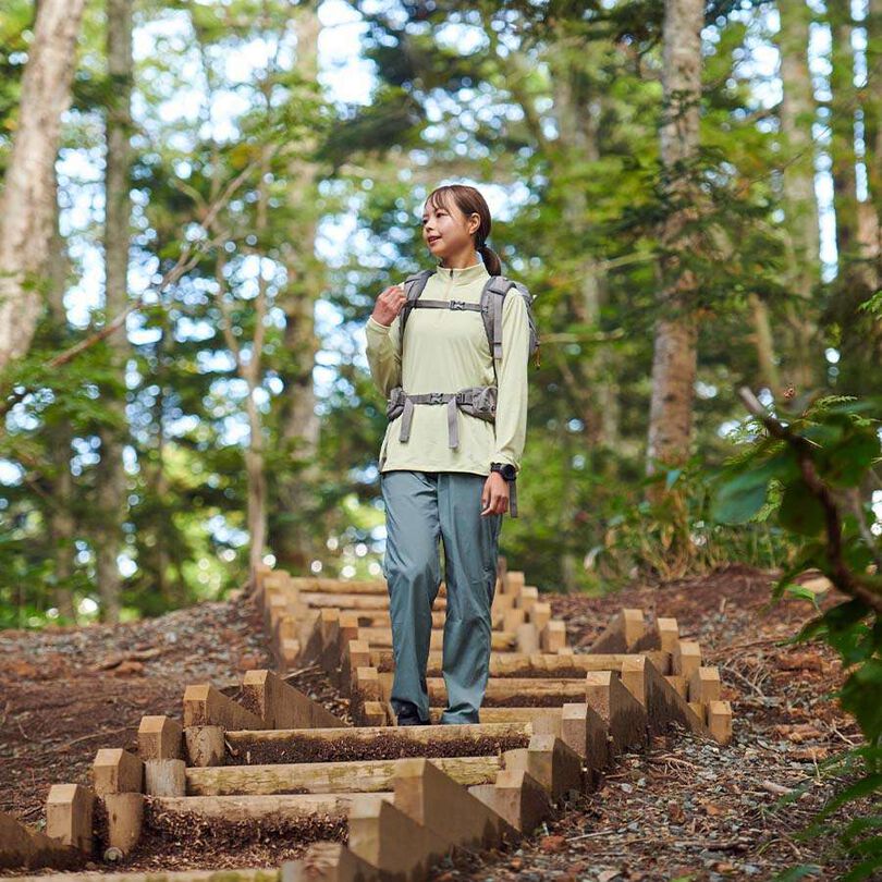 Women's Drought Shade Zip Neck,MIST GRAY, medium image number 2