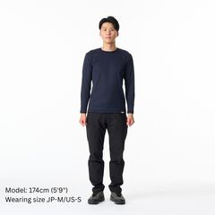 Men's Drought Thermo Long Sleeve,DEEP NAVY, small image number 1