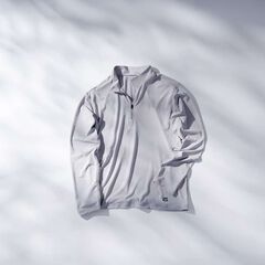 Men's Drought Shade Zip Neck,NAVY, small image number 3