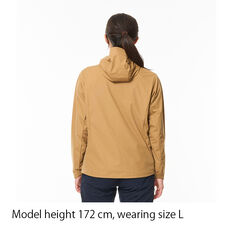 Flow Wrap Hooded Jacket CAME M,CAMEL, small image number 9