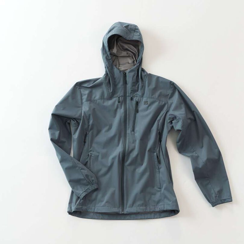 Men's Flow Wrap Hooded Jacket,BLUE GRAY, medium image number 29