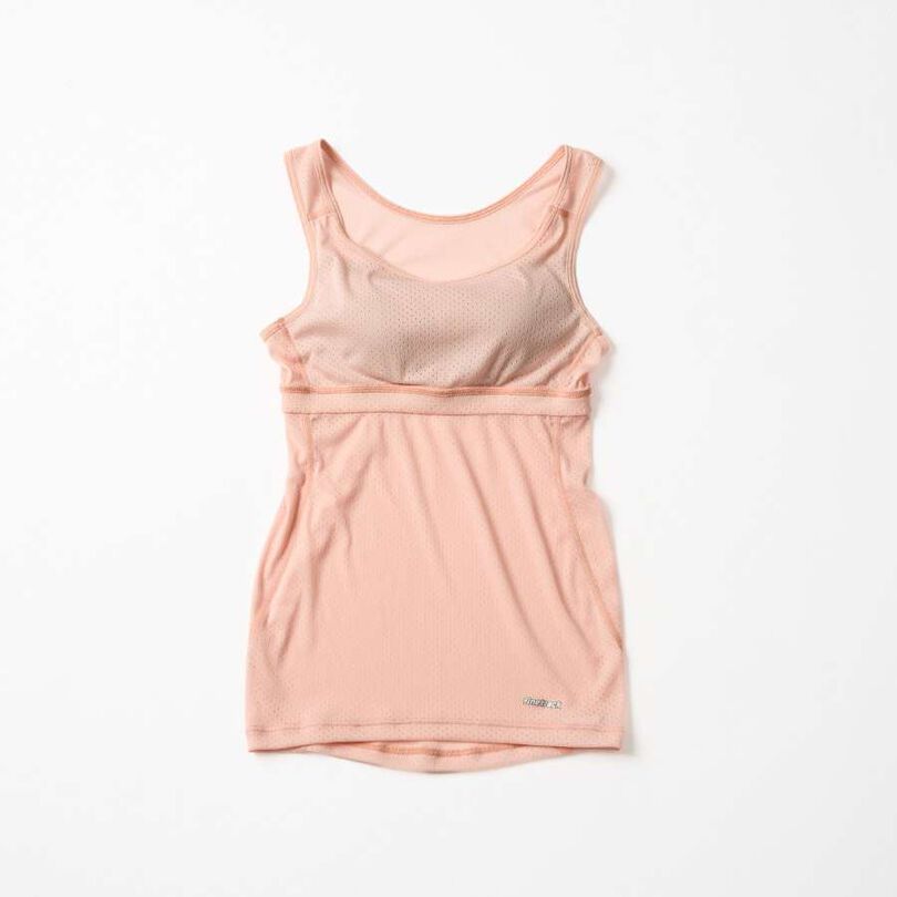 Women's Elemental Layer Bra Tank top,PALE CORAL, medium image number 5