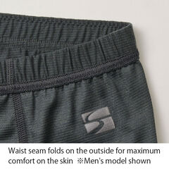 Women's Neoleaf Inner Half-tights,DARK GRAY, small image number 1