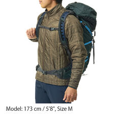 Men's Polygon UL Jacket,BLACK, small image number 8