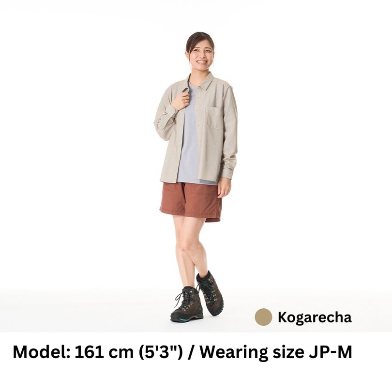 Women's Japanese Heritage Color Shirt,NAVY KIKYO, medium image number 15