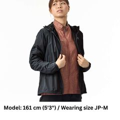 Women's Mu-Wrap Hooded Jacket,BLACK MICA, small image number 26