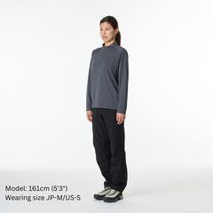 Women's Drought Largo Zip Neck,GREEN HEATHER, small image number 6