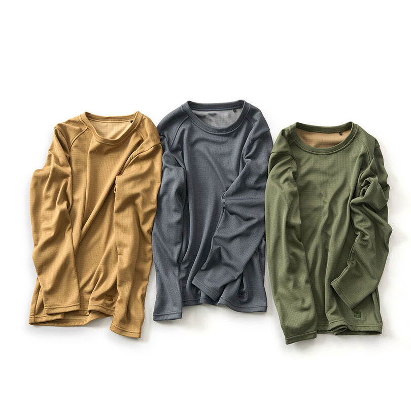 Women's Drought Largo Long Sleeve,GOLDEN OCHRE, medium image number 4