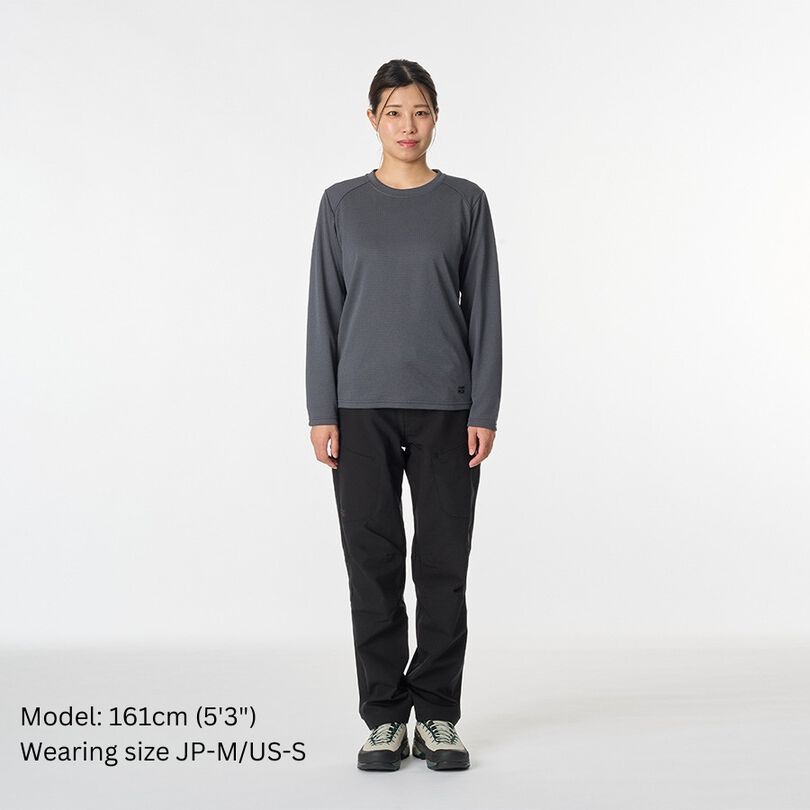 Women's Drought Largo Long Sleeve,GOLDEN OCHRE, medium image number 5