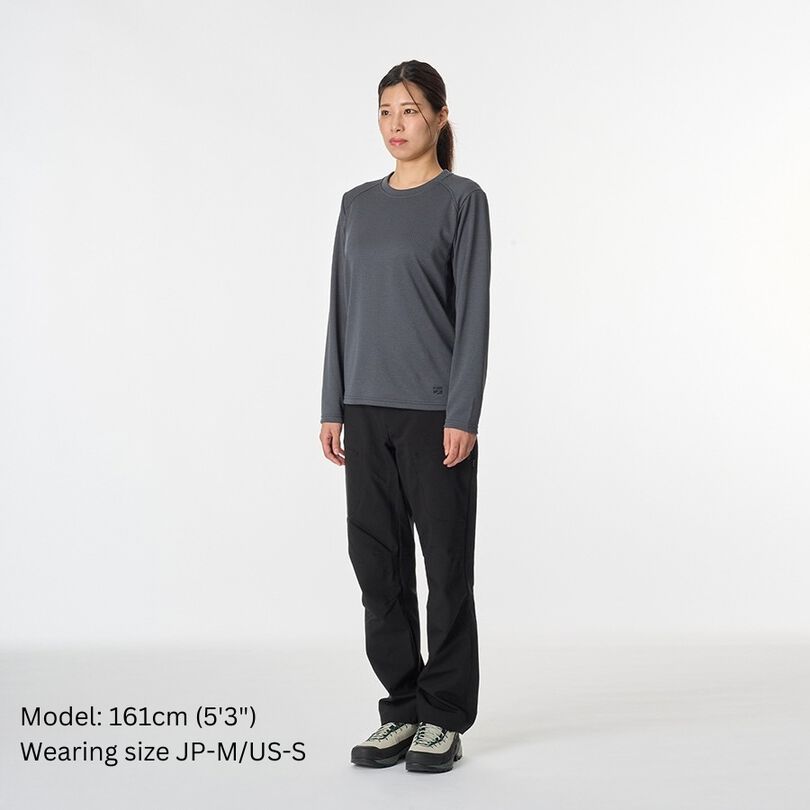 Women's Drought Largo Long Sleeve,GOLDEN OCHRE, medium image number 6