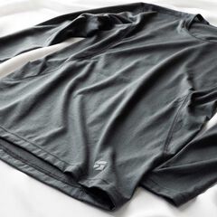 Women's Neoleaf Inner Long Sleeve,DARK GRAY, small image number 1